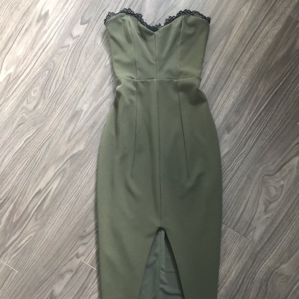 Nookie front-slit, bodycon cocktail dress - Picture 5 of 15